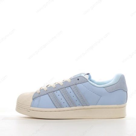 Günstiger Adidas Superstar ‘Blau Weiß’ Schuhe GY8456