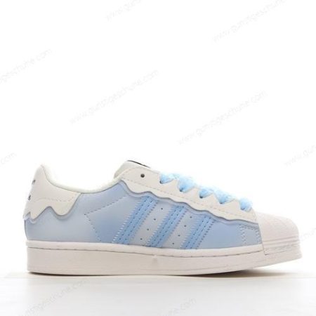 Günstiger Adidas Superstar ‘Blau Weiß’ Schuhe