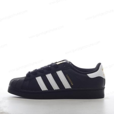 Günstiger Adidas Superstar ‘Schwarz Weiß Gold’ Schuhe EG4959