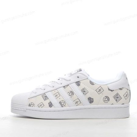 Günstiger Adidas Superstar ‘Weiß Grau’ Schuhe GX8413