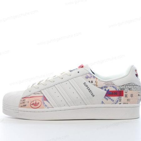 Günstiger Adidas Superstar ‘Weiß Rosa’ Schuhe GY9022