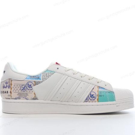 Günstiger Adidas Superstar ‘Weiß Rosa’ Schuhe GY9022
