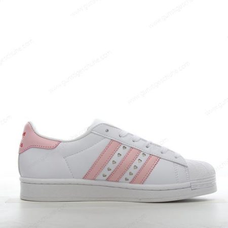 Günstiger Adidas Superstar ‘Weiß Rosa’ Schuhe IE6976