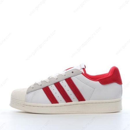 Günstiger Adidas Superstar ‘Weiß Rot’ Schuhe GY8457