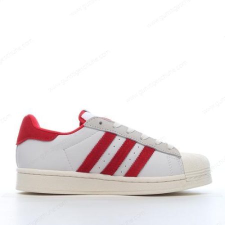 Günstiger Adidas Superstar ‘Weiß Rot’ Schuhe GY8457