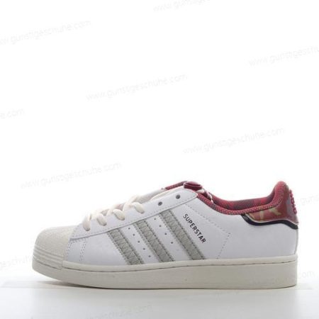 Günstiger Adidas Superstar ‘Weiß Rot’ Schuhe IF2577