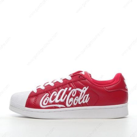 Günstiger Adidas Superstar ‘Weiß Rot’ Schuhe ZA6607
