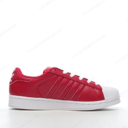 Günstiger Adidas Superstar ‘Weiß Rot’ Schuhe ZA6607