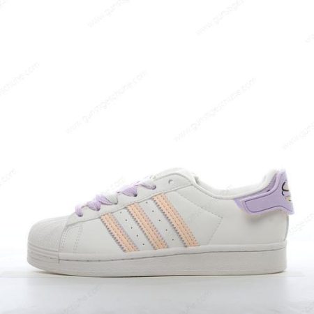 Günstiger Adidas Superstar ‘Weiß Violett Rosa’ Schuhe H03727