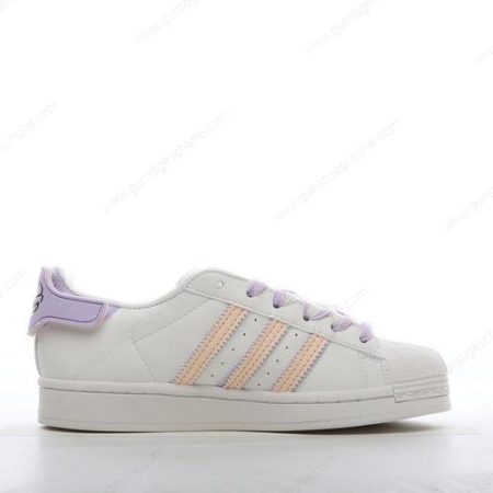 Günstiger Adidas Superstar ‘Weiß Violett Rosa’ Schuhe H03727
