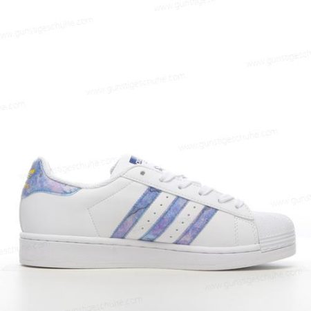 Günstiger Adidas Superstar ‘Weiß Violett’ Schuhe CZ5217