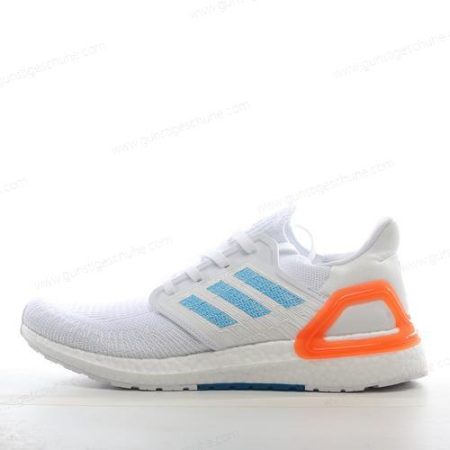 Günstiger Adidas Ultra Boost Primeblue 20 ‘Blau Weiß Orange’ Schuhe EG0768