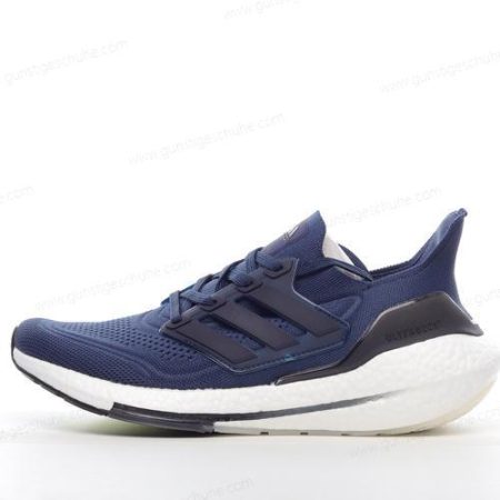 Günstiger Adidas Ultra boost 21 ‘Blau Schwarz Weiß’ Schuhe