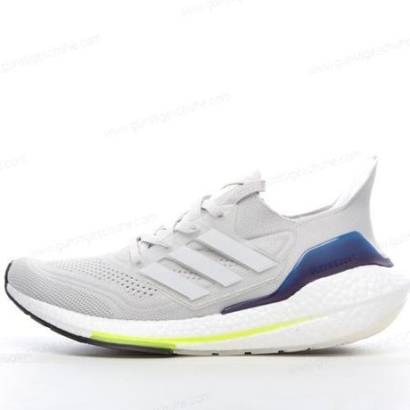 Günstiger Adidas Ultra boost 21 ‘Grau Blau Weiß’ Schuhe FY0371