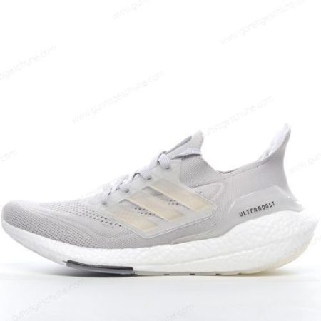 Günstiger Adidas Ultra boost 21 ‘Grau Weiß’ Schuhe FY0556