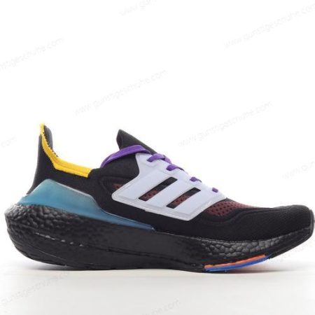 Günstiger Adidas Ultra boost 21 ‘Schwarz Blau Orange’ Schuhe S23870