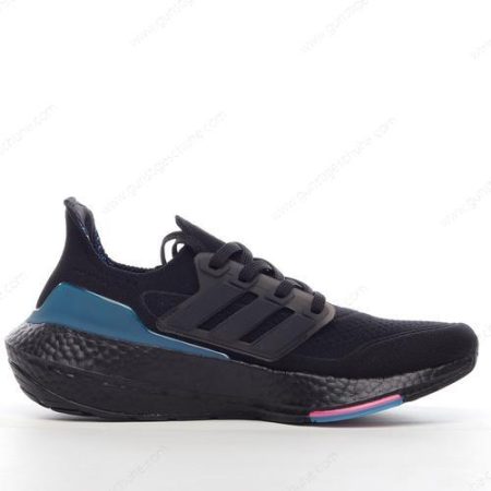 Günstiger Adidas Ultra boost 21 ‘Schwarz Blau Rosa’ Schuhe FZ1921