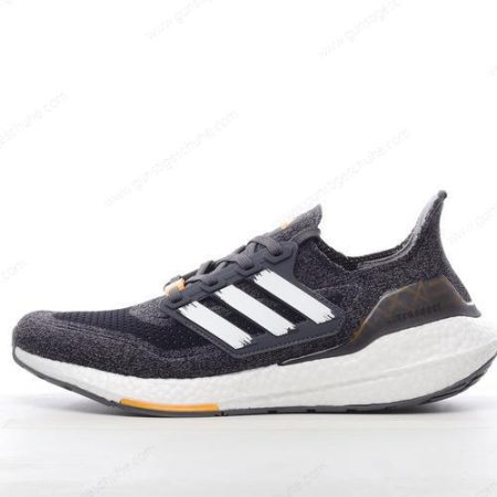 Günstiger Adidas Ultra boost 21 ‘Schwarz Weiß Gelb’ Schuhe GW5838