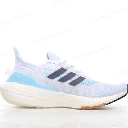 Günstiger Adidas Ultra boost 21 ‘Weiß Blau’ Schuhe GZ7120
