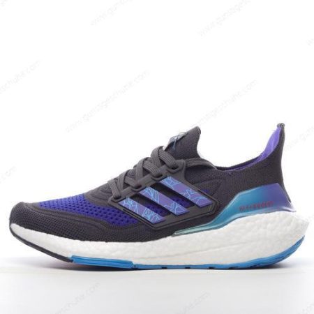 Günstiger Adidas Ultra boost 21 ‘Weiß Schwarz Blau’ Schuhe