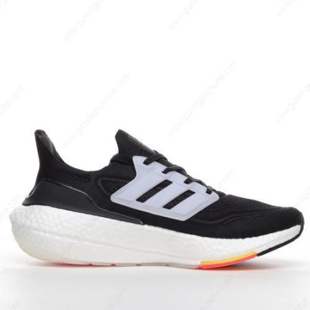 Günstiger Adidas Ultra boost 21 ‘Weiß Schwarz Orange’ Schuhe FY0380