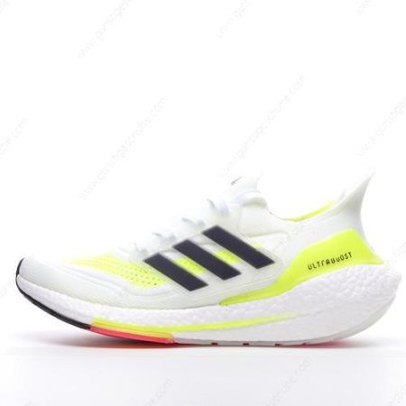 Günstiger Adidas Ultra boost 21 ‘Weiß Solargelb’ Schuhe FY0401