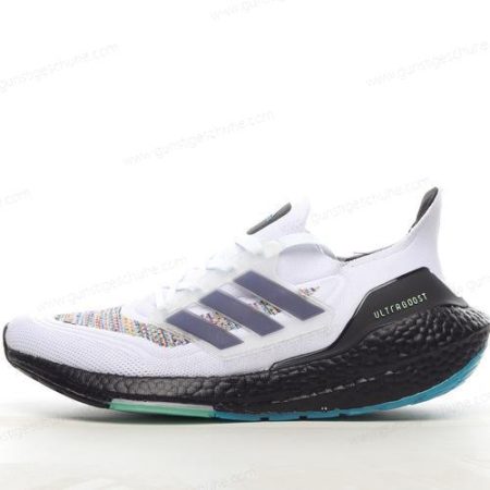 Günstiger Adidas Ultra boost 21 ‘Weiß Violett Schwarz’ Schuhe GZ3194