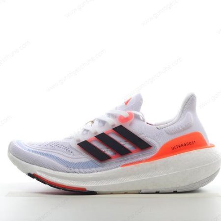 Günstiger Adidas Ultra boost Light 23 ‘Weiß Schwarz Grau Orange’ Schuhe HQ6351
