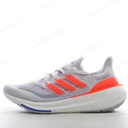 Günstiger Adidas Ultra boost Light ‘Grau Weiß Orange’ Schuhe HQ8596