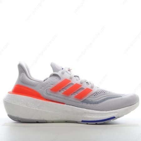 Günstiger Adidas Ultra boost Light ‘Grau Weiß Orange’ Schuhe HQ8596