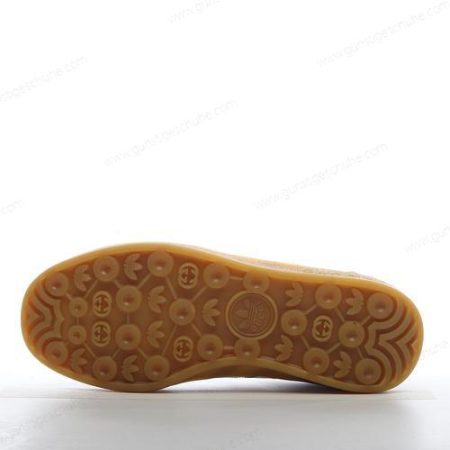 Günstiger Adidas x Gucci Gazelle GG Monogram ‘Braun Weiß’ Schuhe IE4796