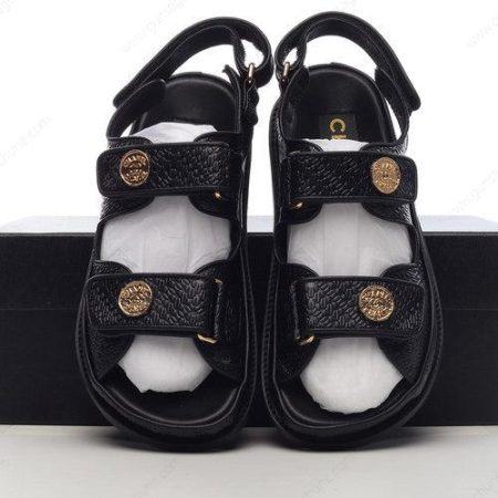 Günstiger Chanel Cruise Sandals Sandal ‘Schwarz’ Schuhe