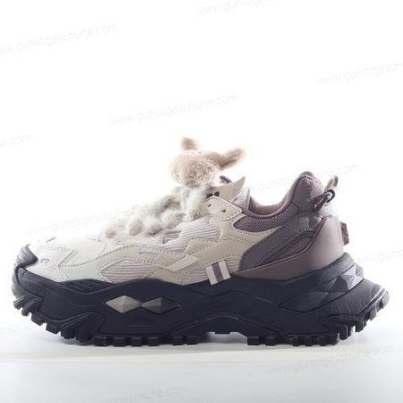 Günstiger FILA Fusion Bianco Platform Sneakers ‘Schwarz Weiß Braun’ Schuhe