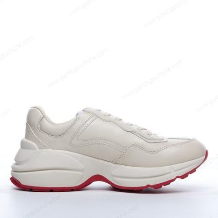 Günstiger Gucci x Doraemon Rhyton Vintage Trainer ‘Weiß Rot’ Schuhe