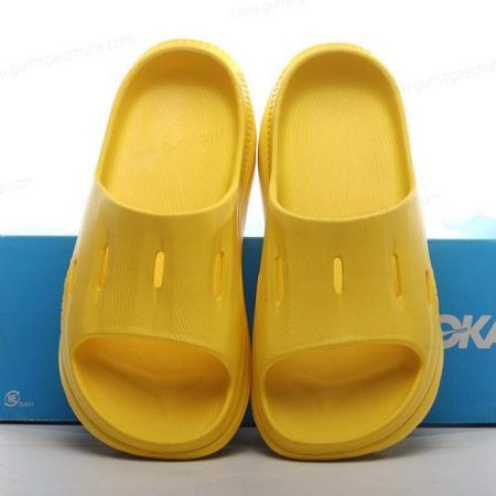 Günstiger HOKA Ora Recovery Slide 3 Sandals ‘Gelb’ Schuhe 1135061-PFPF