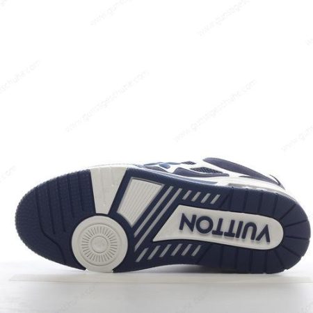 Günstiger LOUIS VUITTON LV Skate Sneaker ‘Blau Weiß’ Schuhe