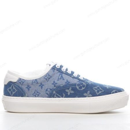 Günstiger LOUIS VUITTON Trocadero Monogrm ‘Blau Weiß’ Schuhe