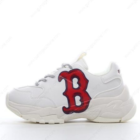 Günstiger MLB Bigball Chunky Emboss ‘Weiß Rot’ Schuhe 32SHCK011-43﻿﻿I