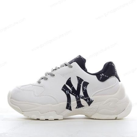 Günstiger MLB Bigball Chunky New York ‘Weiß Schwarz’ Schuhe 3ASHCDM2N-50BKS