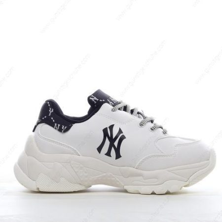 Günstiger MLB Bigball Chunky New York ‘Weiß Schwarz’ Schuhe 3ASHCDM2N-50BKS