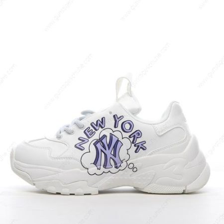 Günstiger MLB Bigball Chunky ‘Weiß Violett’ Schuhe