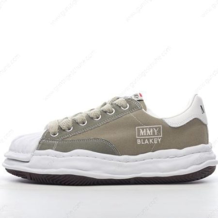 Günstiger Maison MIHARA YASUHIRO Blakey Low Top Sneakers ‘Grün’ Schuhe