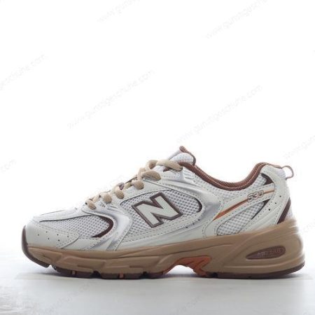 Günstiger New Balance 530 ‘Aus Weiß Braun Silber’ Schuhe MR530NI