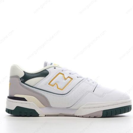 Günstiger New Balance 550 ‘Grün Weiß Gelb’ Schuhe BB550PWC