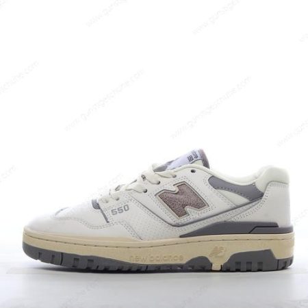 Günstiger New Balance 550 ‘Weiß Grau Braun’ Schuhe BB550ALE