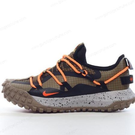 Günstiger Nike ACG Mountain Fly Low Gore Tex SE ‘Braun Schwarz Orange’ Schuhe DD2861-200
