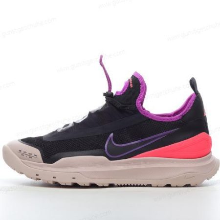 Günstiger Nike ACG Zoom Air AO ‘Schwarz Orange Violett Braun’ Schuhe CT2898-001