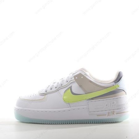 Günstiger Nike Air Force 1 Low Shadow ‘Weiß Gelb’ Schuhe FB7582-100