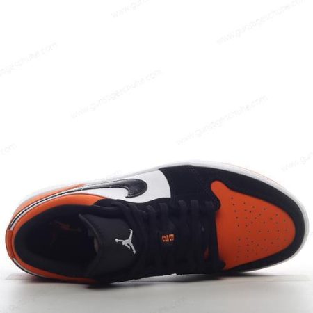 Günstiger Nike Air Jordan 1 Low Golf ‘Schwarz Orange’ Schuhe DD9315-800