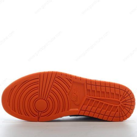 Günstiger Nike Air Jordan 1 Low Golf ‘Schwarz Orange’ Schuhe DD9315-800